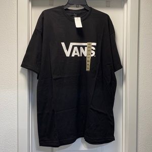 Mens Black 2X Vans Tee